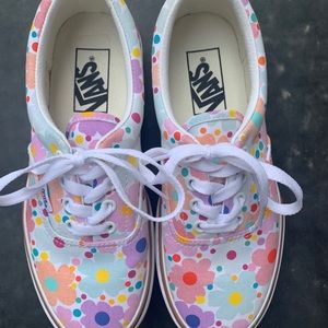 Vans Stacked UV Color Changing Flower Print  Platform Shoes